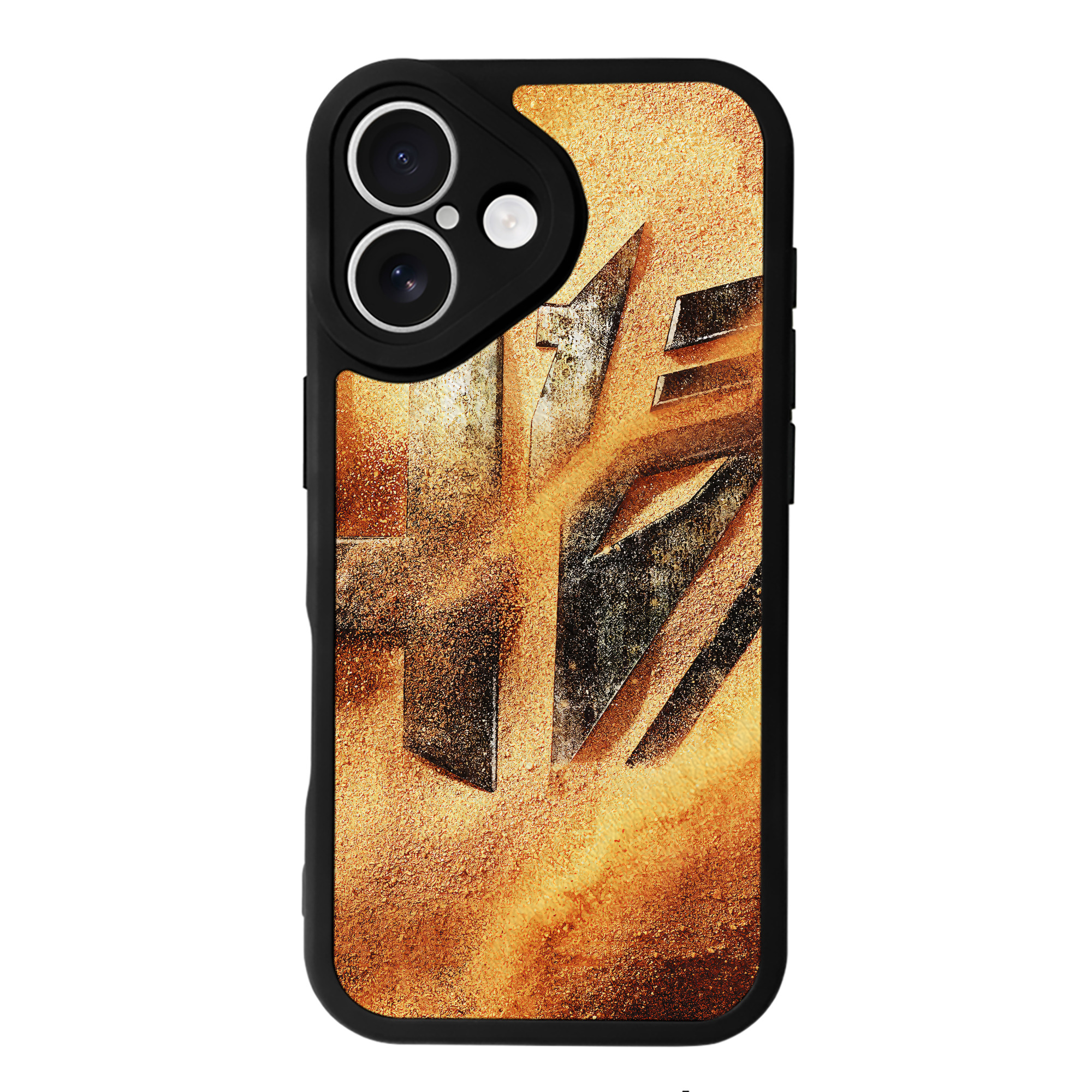 （画像用） Transformers トランスフォーマー 【iPhone 16シリーズ対応】シリコンスマホケース（レザー調） 材質：シリコン